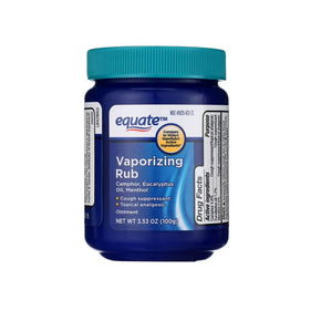 Equate Vaporizing Chest Rub Ointment – 3.53 oz for Cold & Congestion Relief