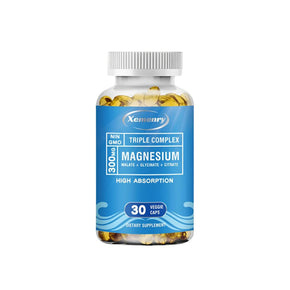 Triple Magnesium Complex Capsules – Sleep, Muscle & Heart Health Support